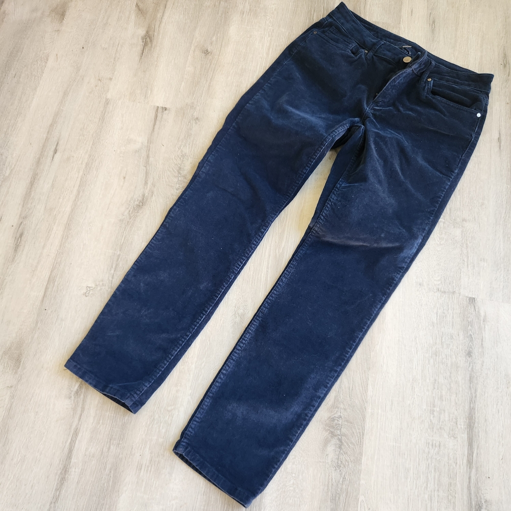 Calvin Klein Straight Leg Jeans - Dark Blue Corde